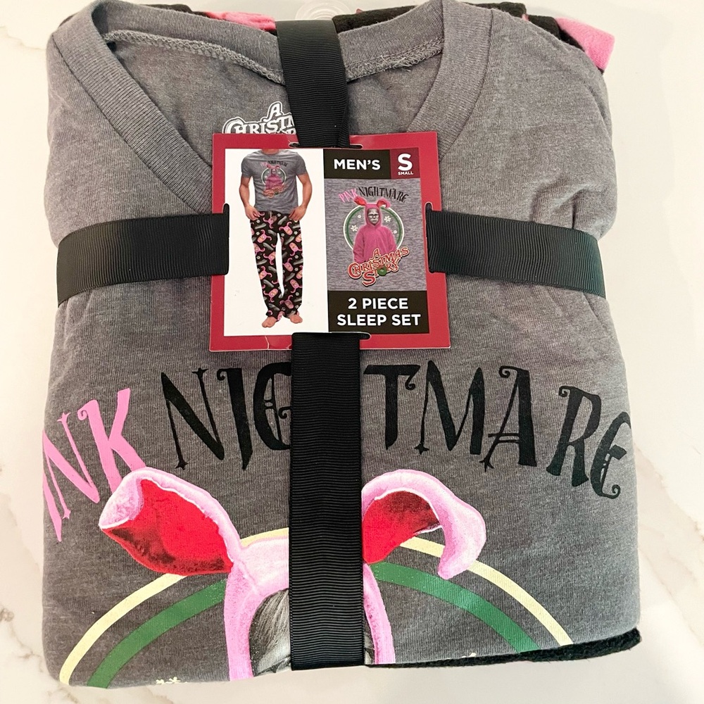 NWT Ralphie Christmas Story Pajama Set - Men’s Small